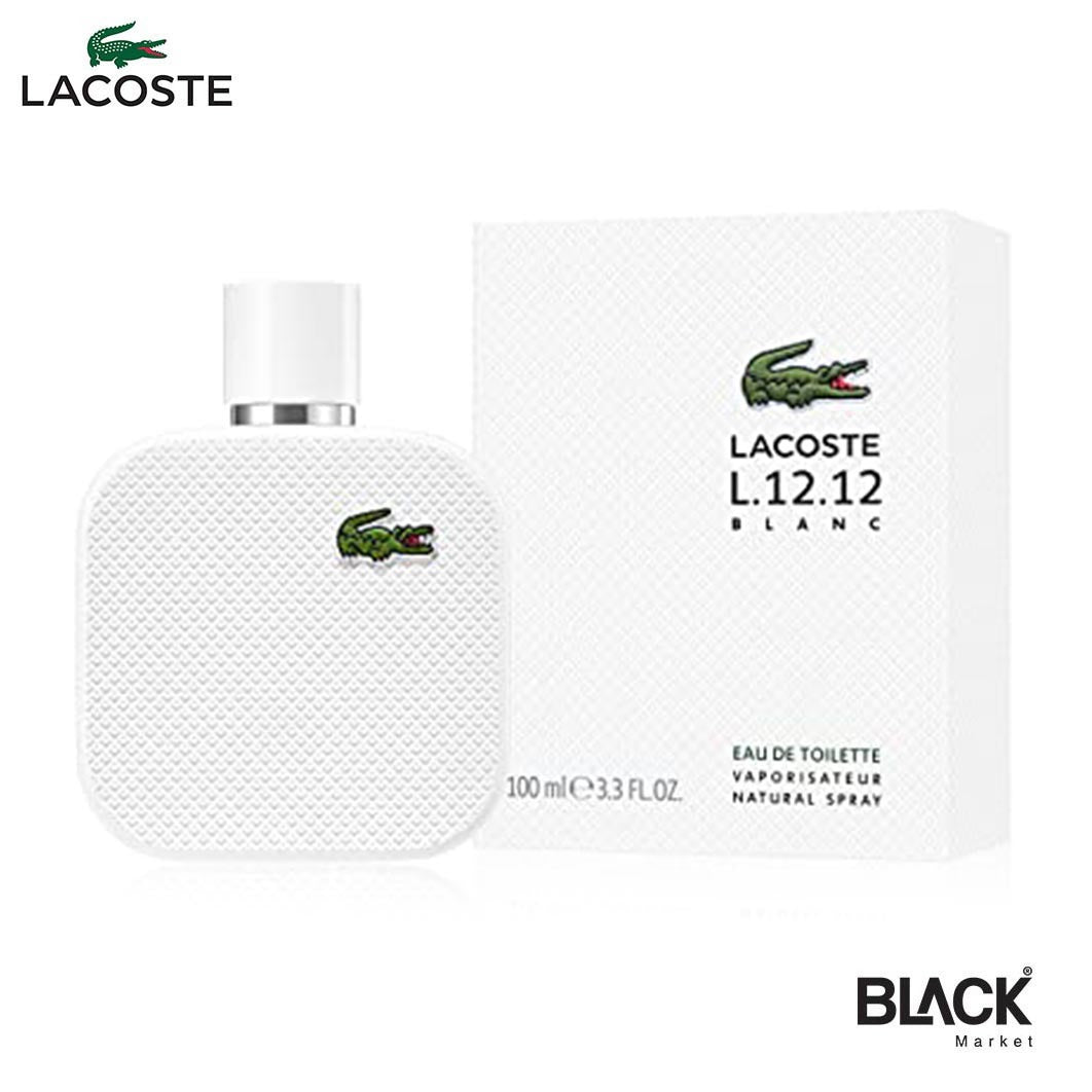 İthal Lacoste Eau de L 12 12 Blanc EDT 100 ml Erkek Parfüm — image 1