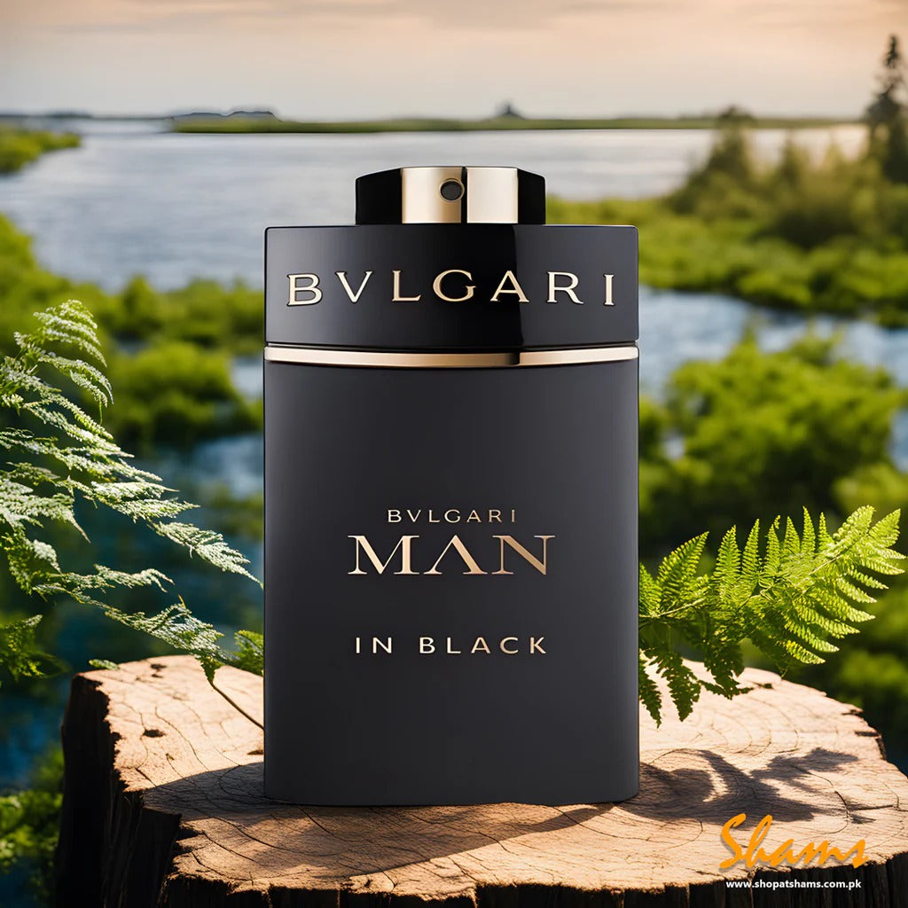 İthal Bvlgari Man In Black EDP 100 ml Erkek Parfümü — image 1