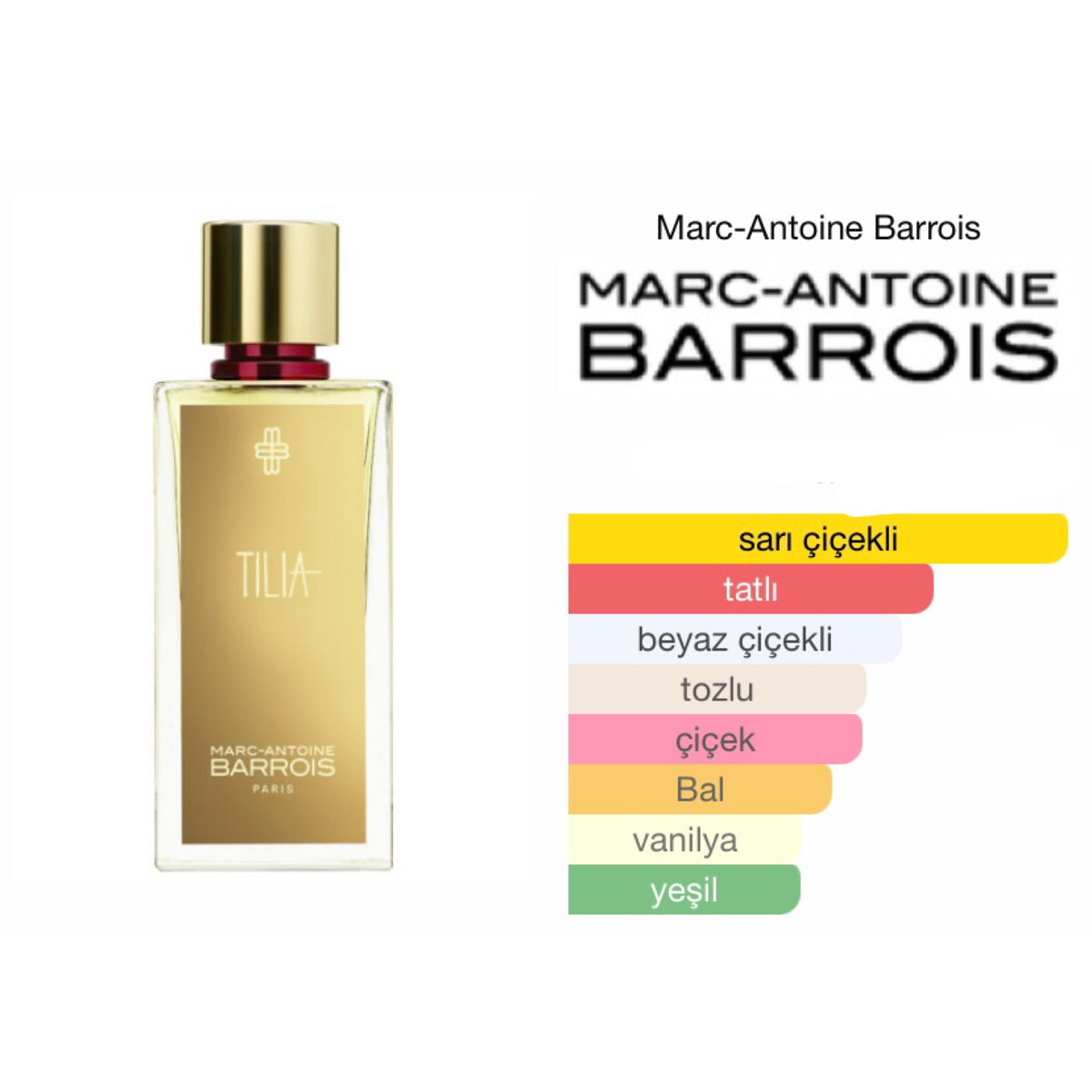 İthal Marc Antoine Barrois Tilia EDP Unisex Parfüm 100 ml — image 1