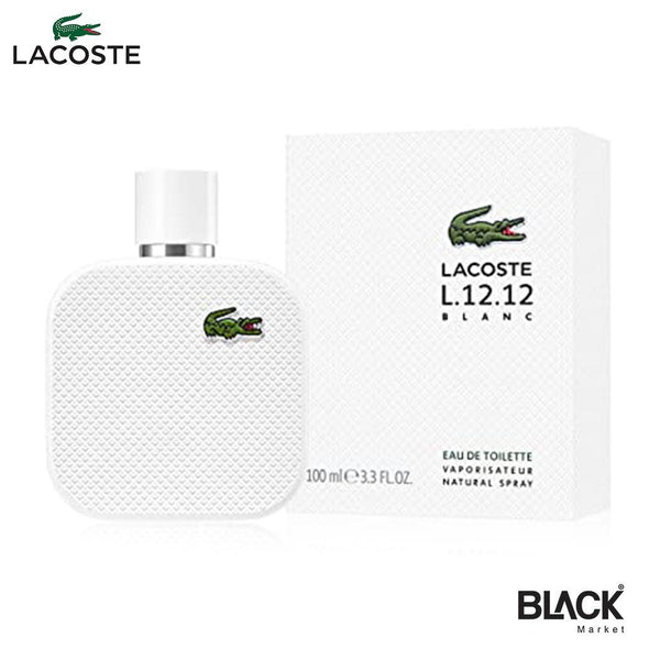 İthal Lacoste Eau de L 12 12 Blanc EDT 100 ml Erkek Parfüm — image 1