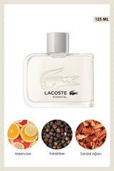 İthal Lacoste Essential EDT 125 ml Erkek Parfüm — image 3
